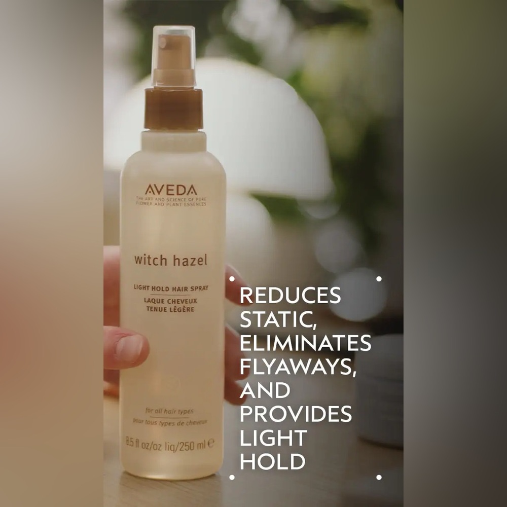 AVEDA Witch Hazel Light Hold Hair Spray 250ml - Picture 2 of 5